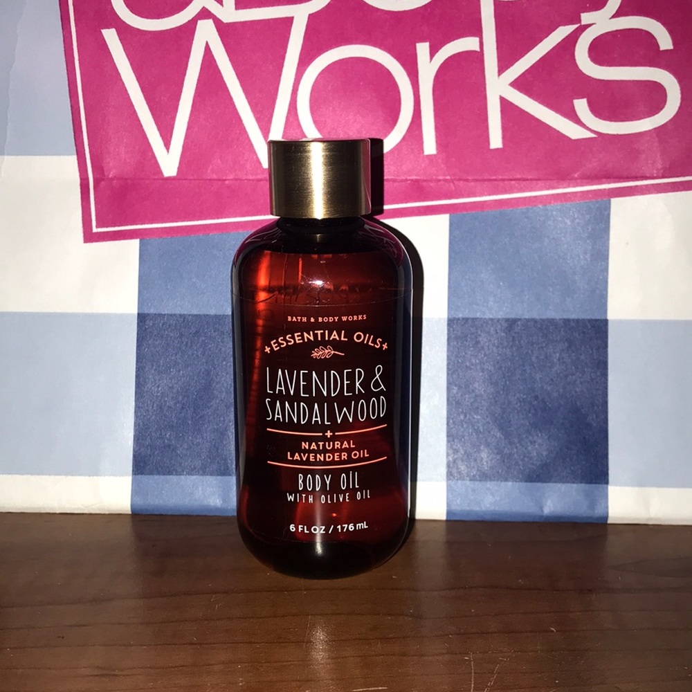 Bath&Body Works Lavender & Sandalwood Body Oil